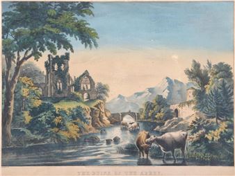 The Ruins of the Abbey - Francis Palmer