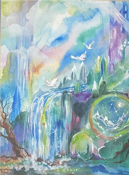 Flight of Doves by Susanne Heidemann-wegner, 1989