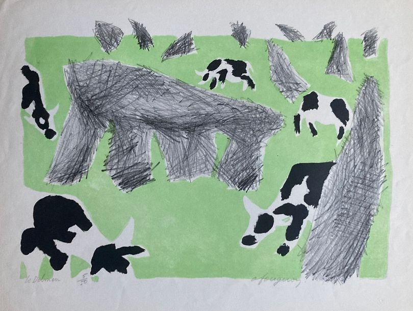 Artwork by André Fougeron, André Fougeron - Lot 237, Made of Lithograph
