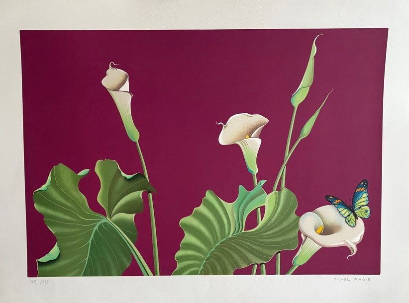 Artwork by Michel Plaisir, Lot 407, Made of Lithograph