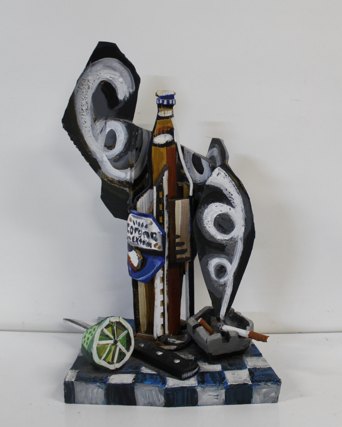 Artwork by David Bates, DAVID BATES (African-American, b, Made of Painted aluminum