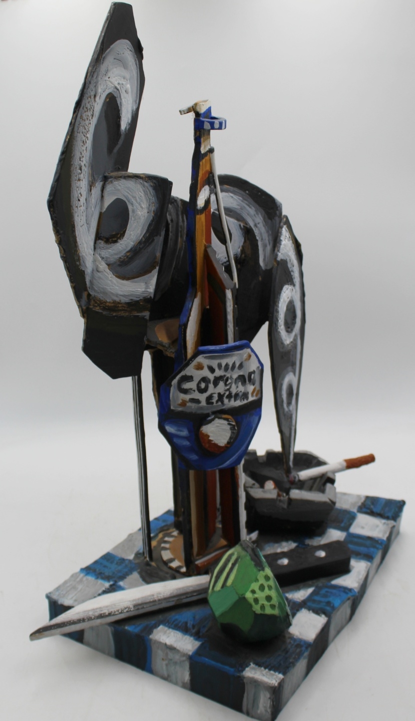 Artwork by David Bates, DAVID BATES (African-American, b, Made of Painted aluminum