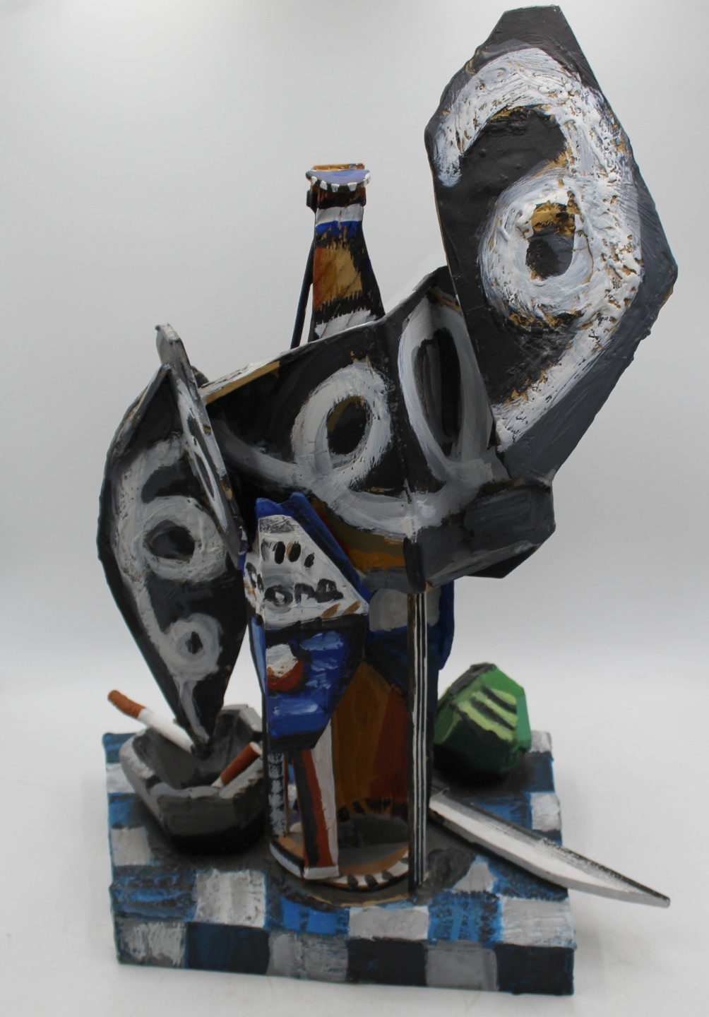 Artwork by David Bates, DAVID BATES (African-American, b, Made of Painted aluminum