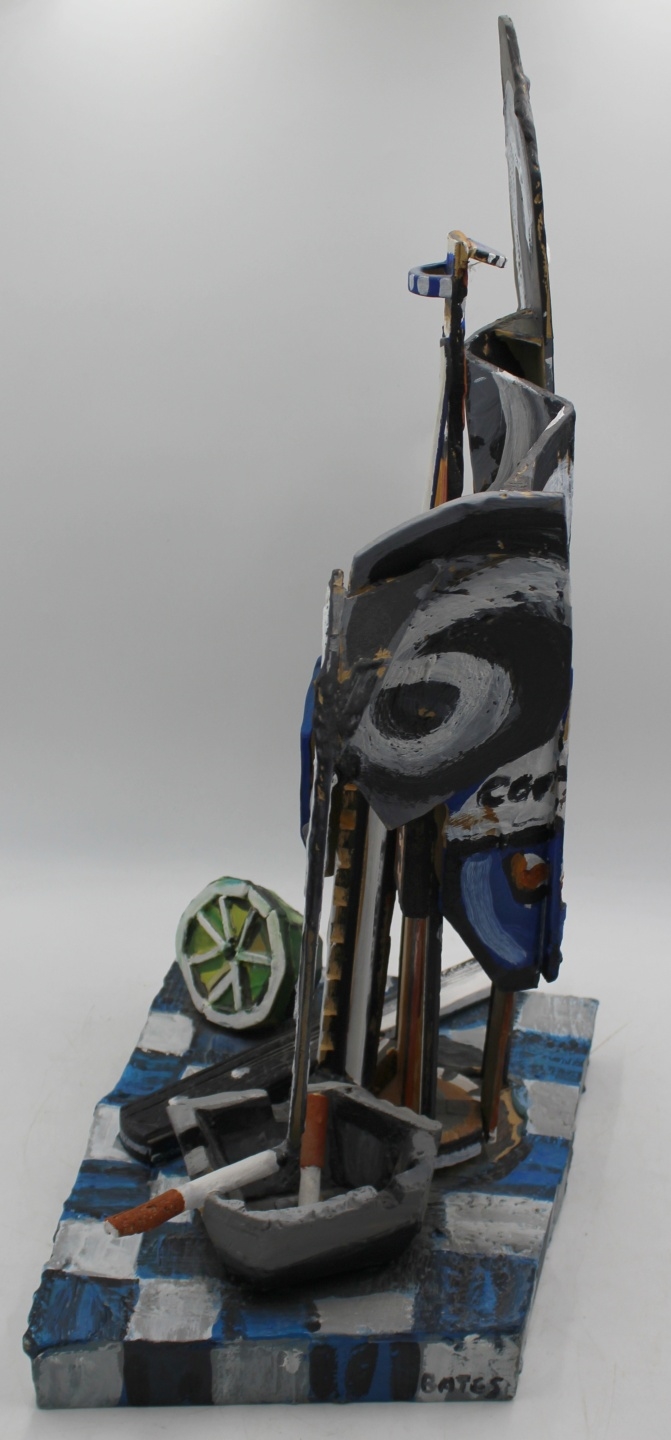 Artwork by David Bates, DAVID BATES (African-American, b, Made of Painted aluminum