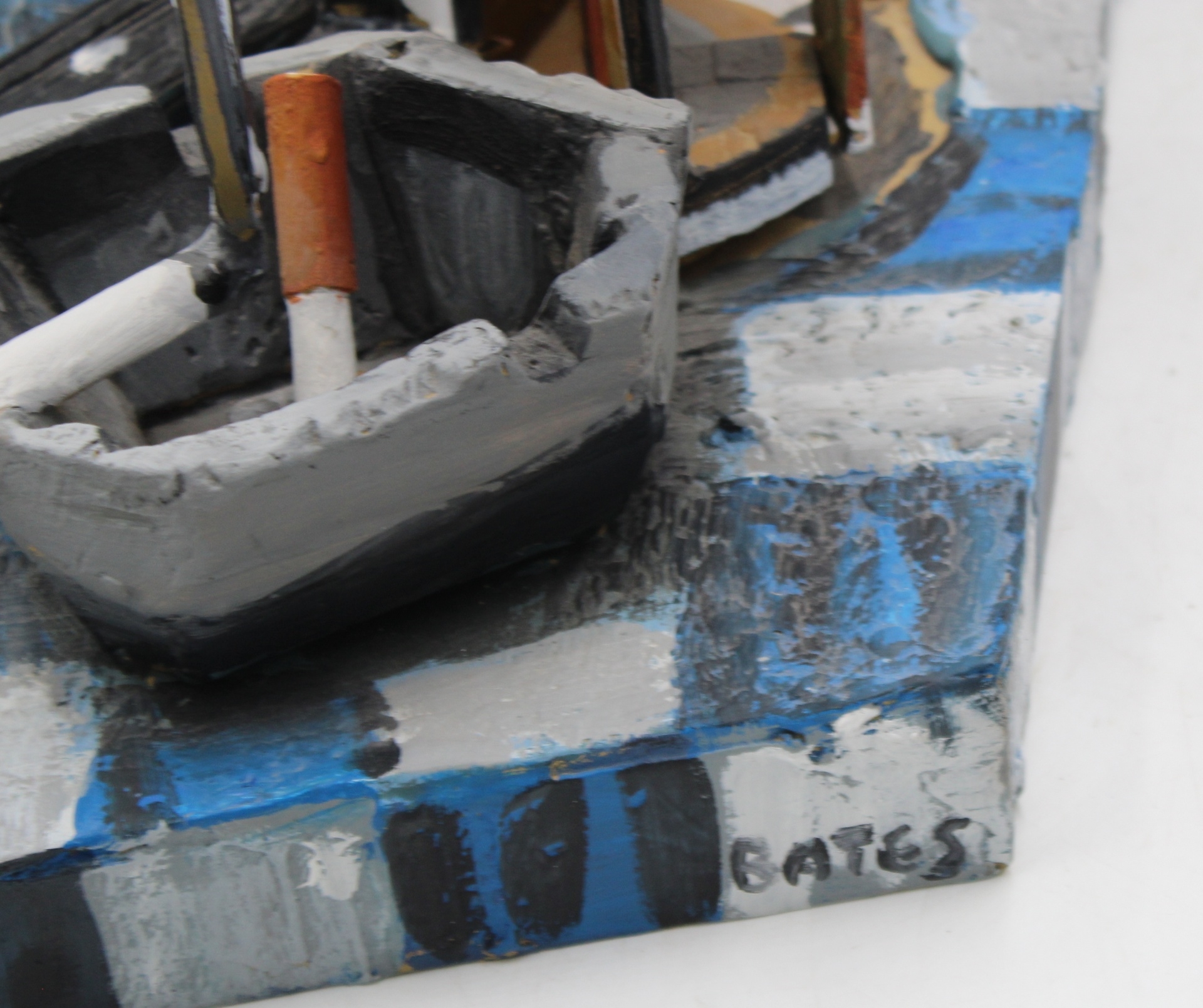 Artwork by David Bates, DAVID BATES (African-American, b, Made of Painted aluminum