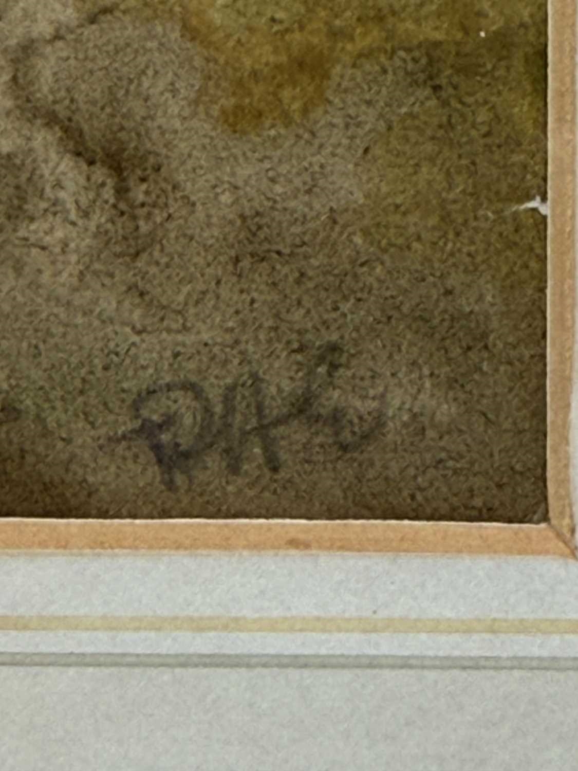 Artwork by Paul H. Ellis, The Meeting Place, Made of watercolours