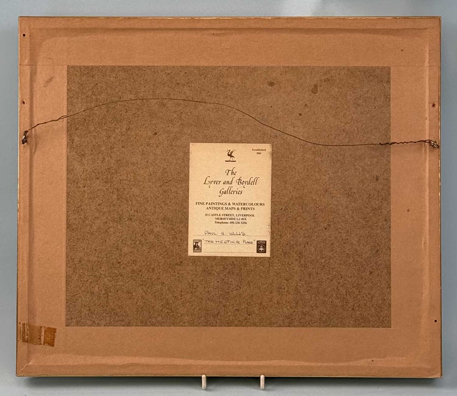 Artwork by Paul H. Ellis, The Meeting Place, Made of watercolours