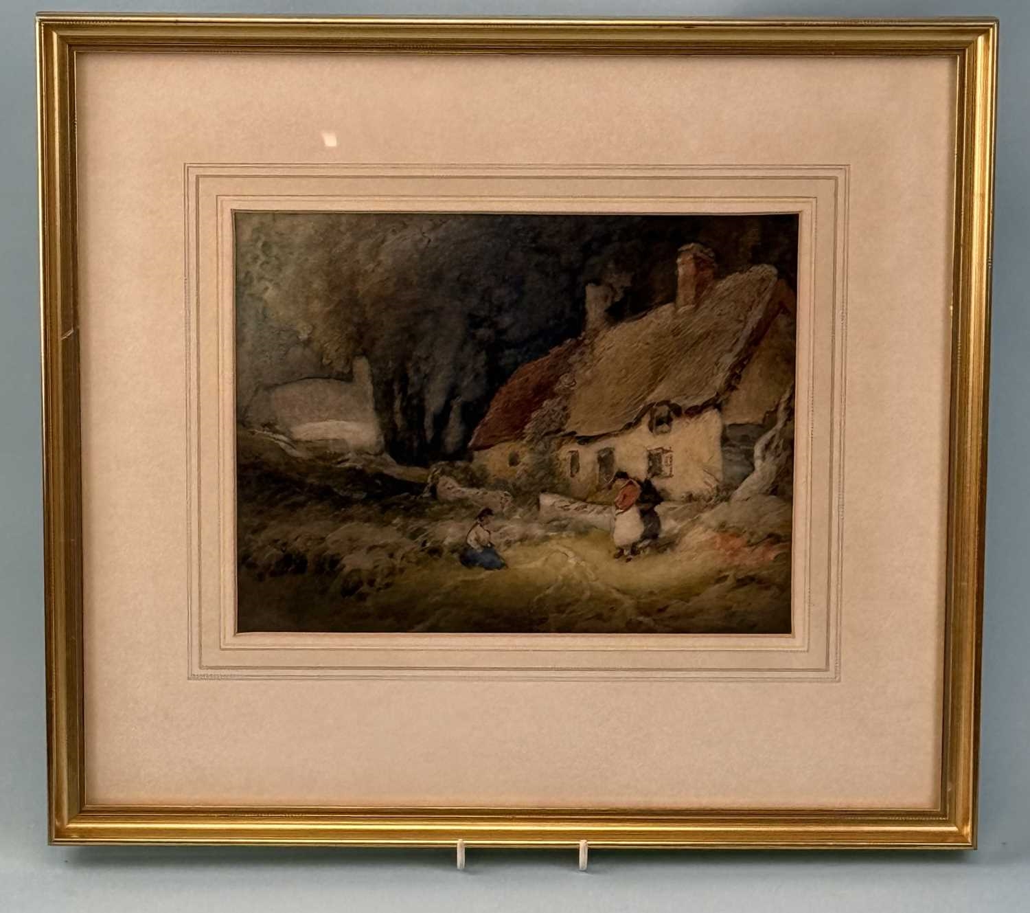 Artwork by Paul H. Ellis, The Meeting Place, Made of watercolours