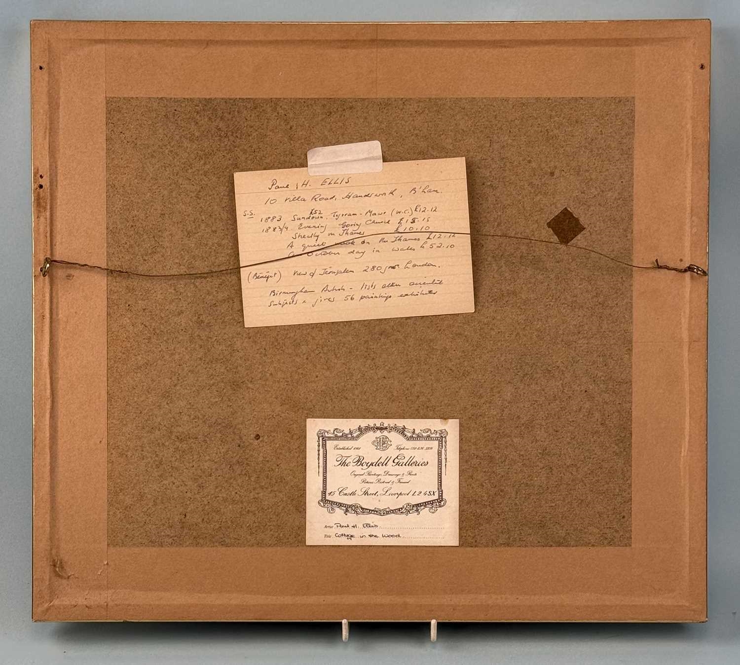 Artwork by Paul H. Ellis, The Meeting Place, Made of watercolours