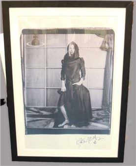 FASHION INTEREST, Kate Moss signed Vivienne Westwood polaroid print - Vivienne Westwood