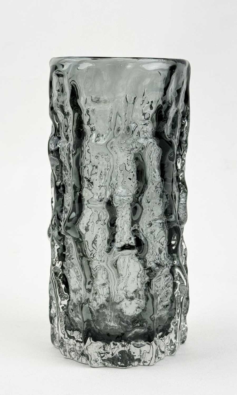 Artwork by Geoffrey Baxter, WHITEFRIARS TEXTURED GLASS VASE, Made of glass