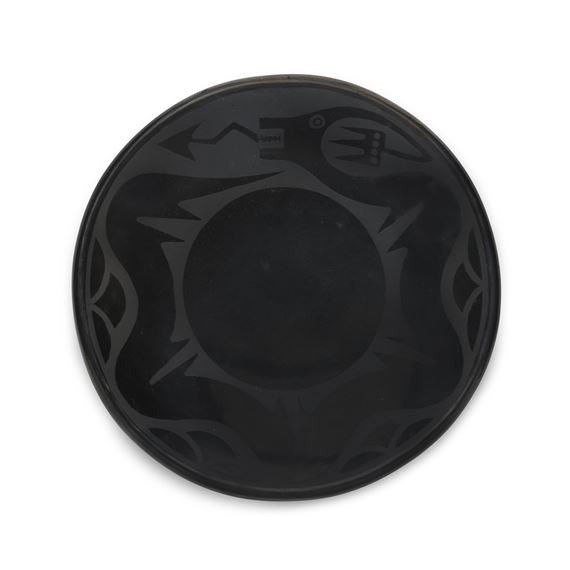 San Ildefonso Pueblo, (1887-1980) and (1923-1971 by Maria Montoya Martinez, Popovi Da, 1887