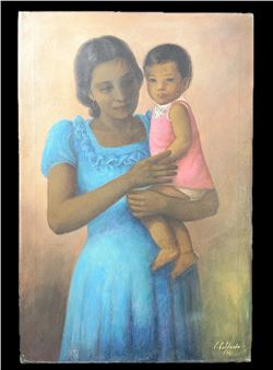 Mother and Child - Celia Calderón