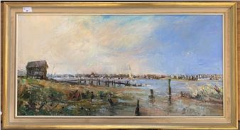 Walberswick, Suffolk - George E. Roberts (british, 20th Century)