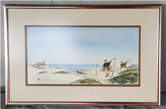 Watercolour on paper - Lucille Kriegler