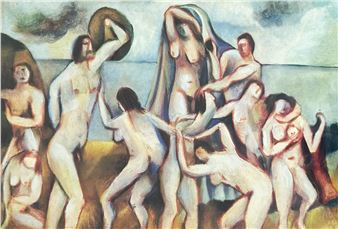 Bathers, 1955 - Colin McCahon