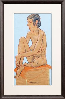 NUDE IN 1970 - Alasdair Gray