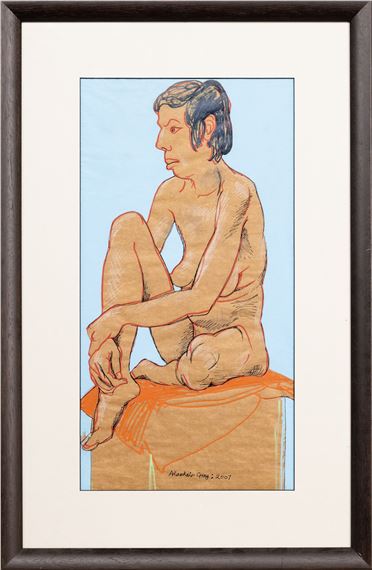 NUDE IN 1970 - Alasdair Gray