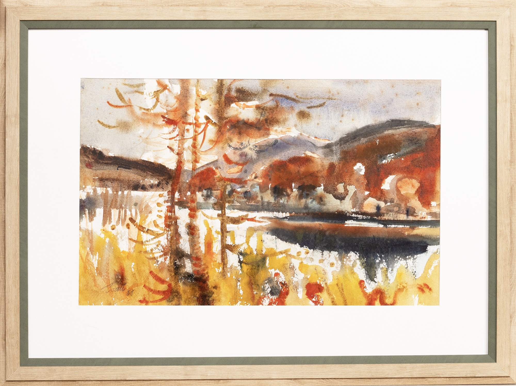 Archie Sutter Watt | THE LOTUS LOCH (1987) | MutualArt