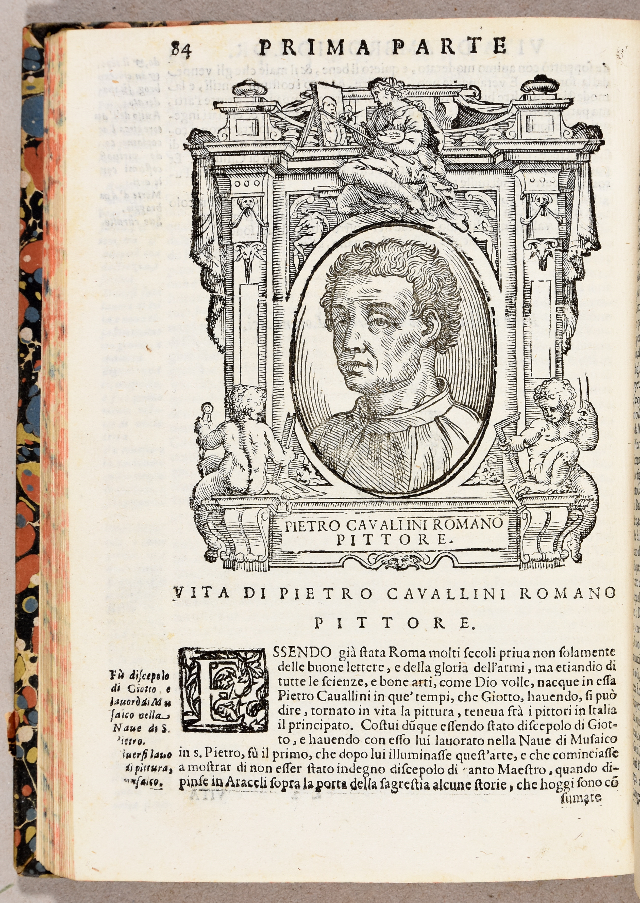 Artwork by Giorgio Vasari, Le vite de' più eccellenti pittori, scultori et architetti, Made of woodcut
