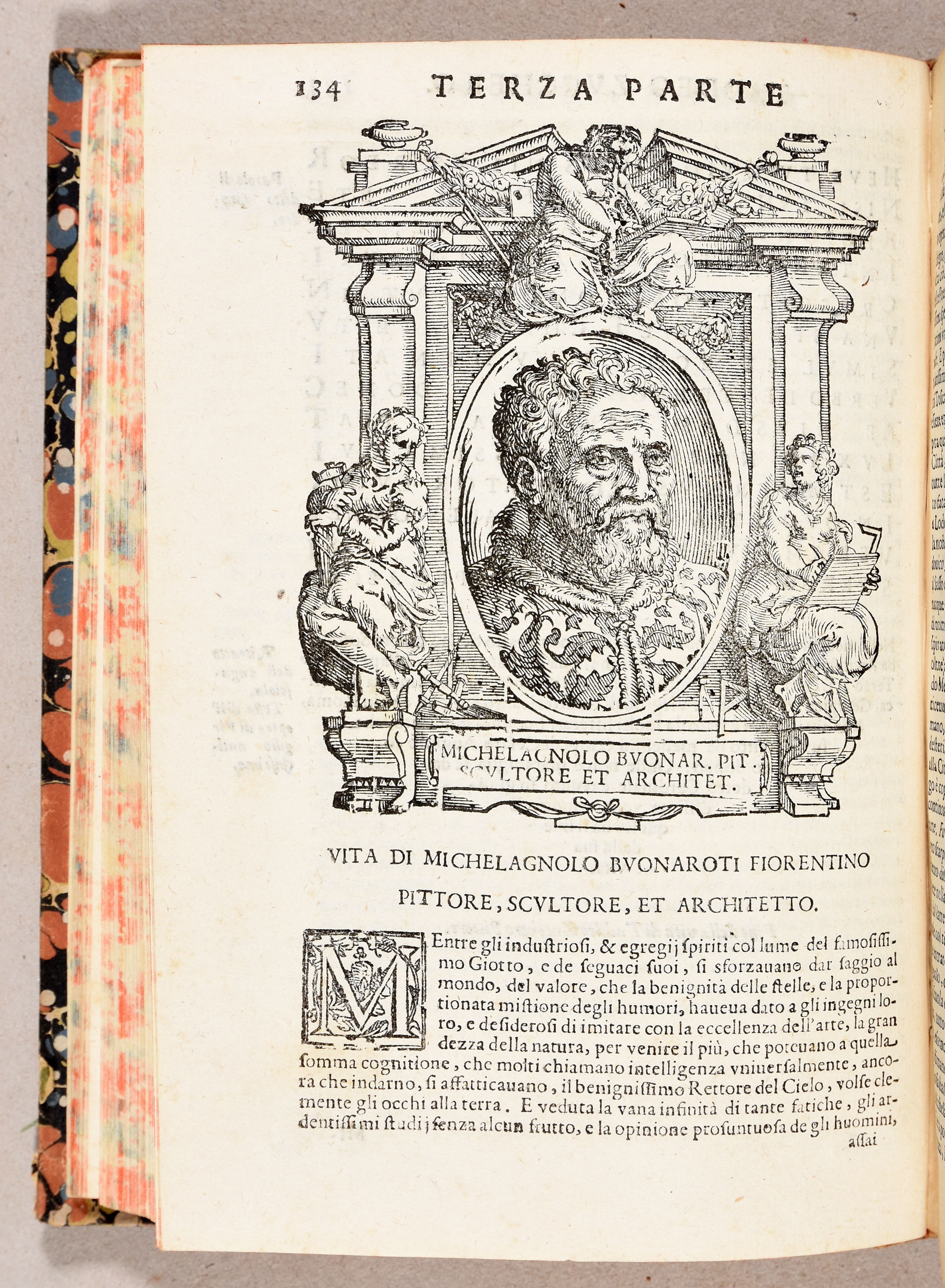 Artwork by Giorgio Vasari, Le vite de' più eccellenti pittori, scultori et architetti, Made of woodcut
