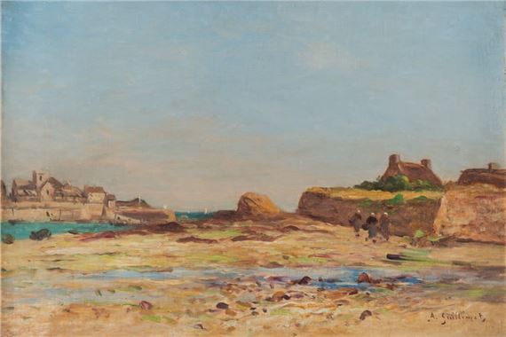 Three Breton Women Going Fishing by Jean Baptiste Antoine Guillemet