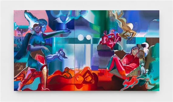 Katherina Olschbaur: I Spend All Day Waiting for the Night - Perrotin, New York