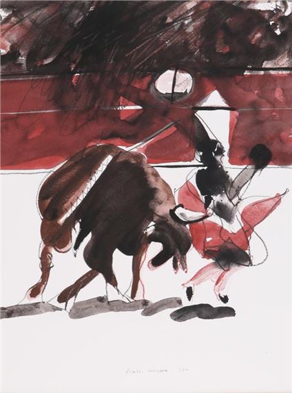 Sem título (cena tauromáquica) - Luís Pinto Coelho