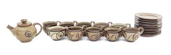 Stoneware Tea Service - Herbert Sargent