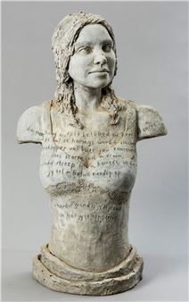 Die Nag Hang 'n Spikkel Kleed Oor Haar Skouers' - Marike Prinsloo Rowe