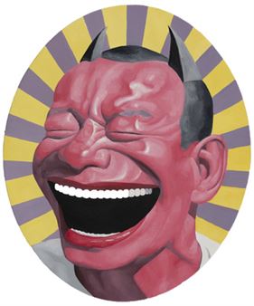 Portrait of Yue Minjun - Yue Minjun