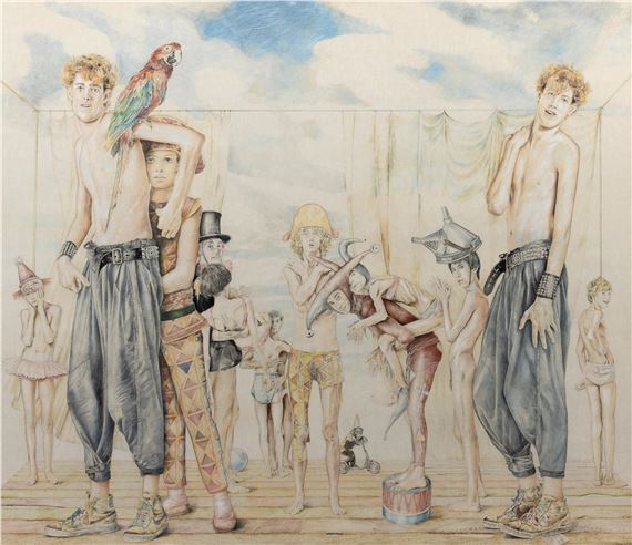 Tableau de la troupe - Corstiaan de Vries