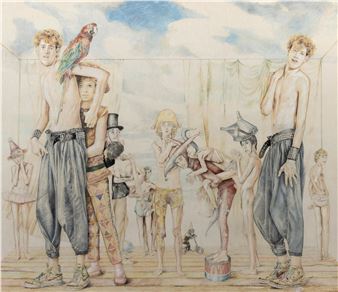 Tableau de la troupe - Corstiaan de Vries