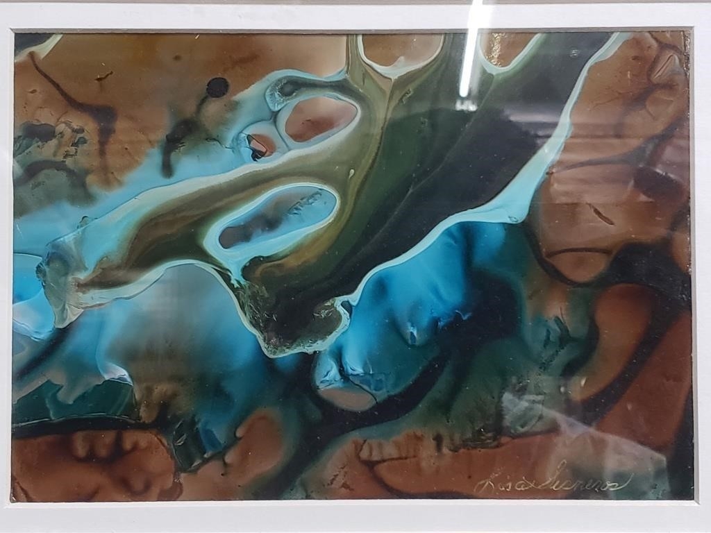 Artwork by Lisa Sisneros, The Force, Made of acrylic