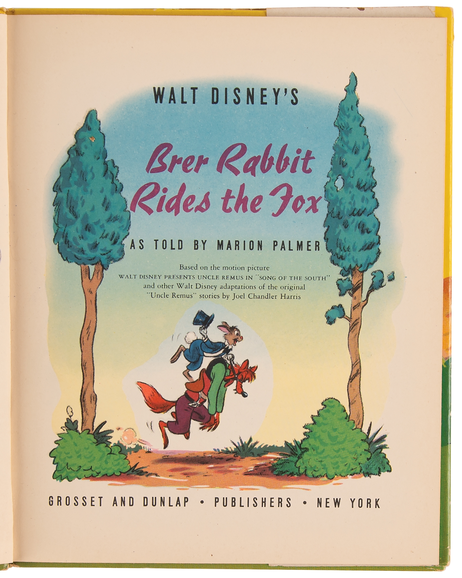Walt Disney | Brer Rabbit Rides the Fox (1946) | MutualArt