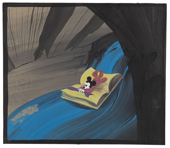 Mickey Mouse concept painting from Fantasia