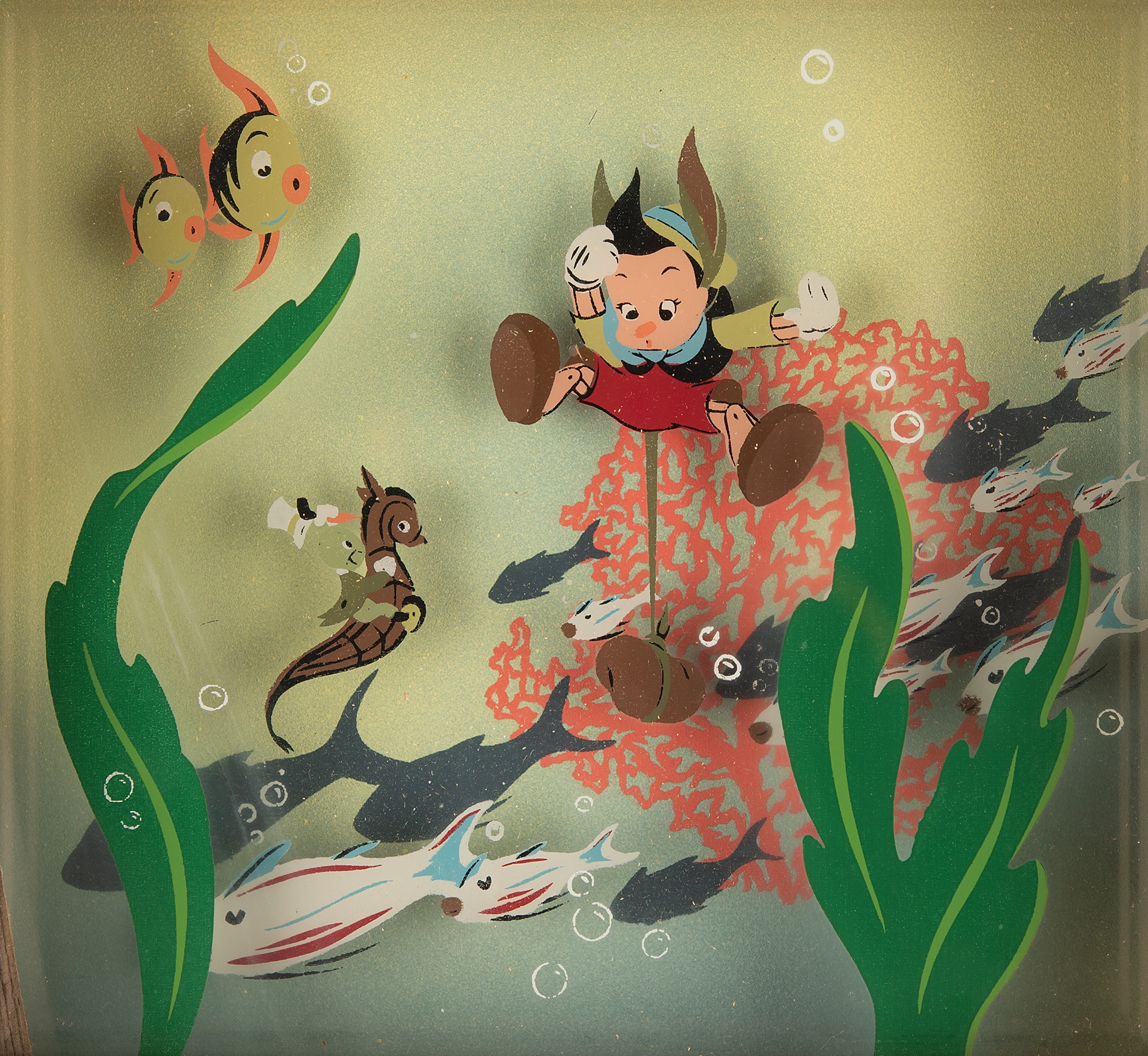 Walt Disney Studios | Pinocchio Under the Sea (1940) | MutualArt