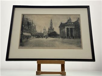 Princess St Edinburgh - Charles H Clark