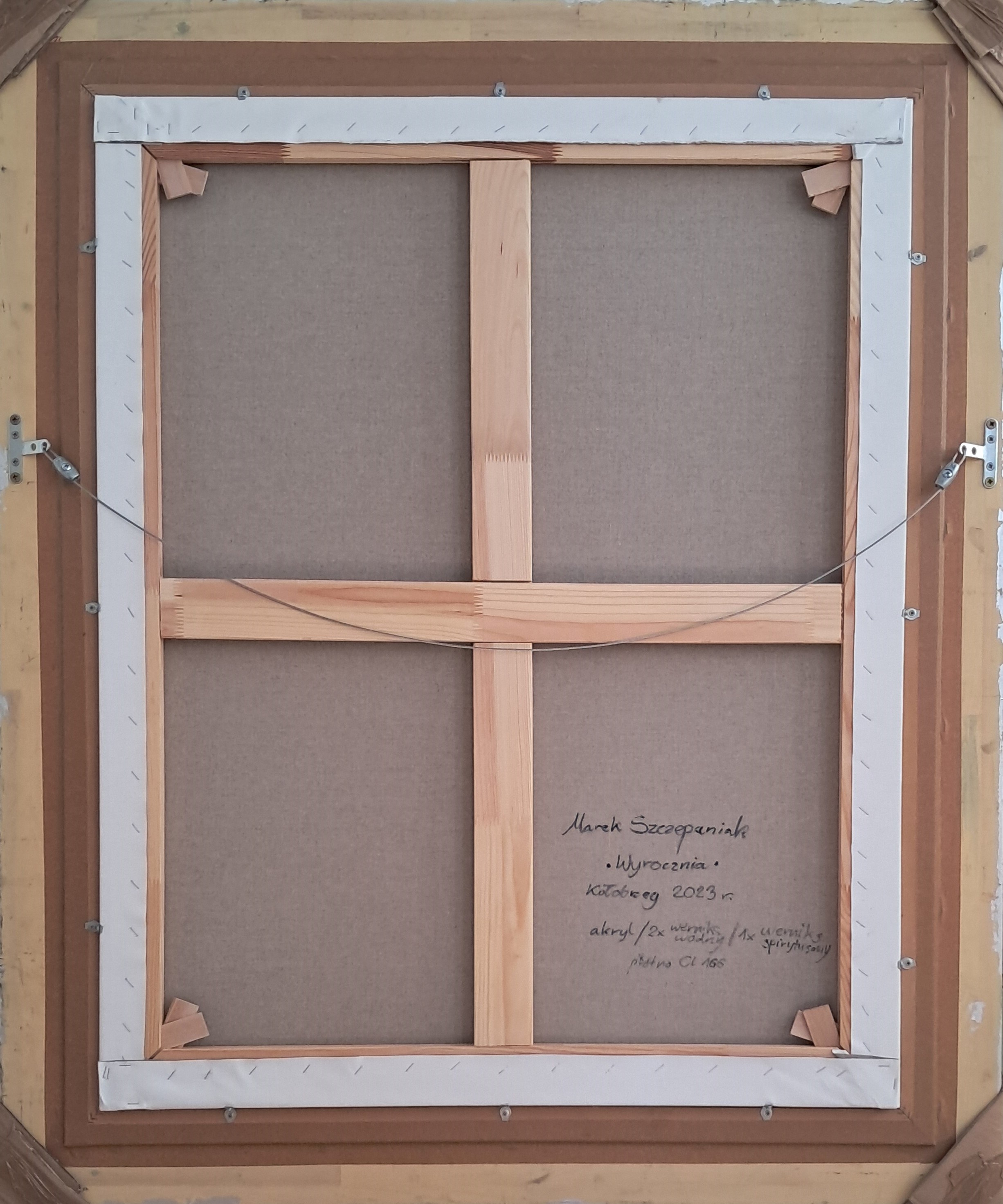 Artwork by Marek Szczepaniak, Oracle, Made of Acrylic On Canvas