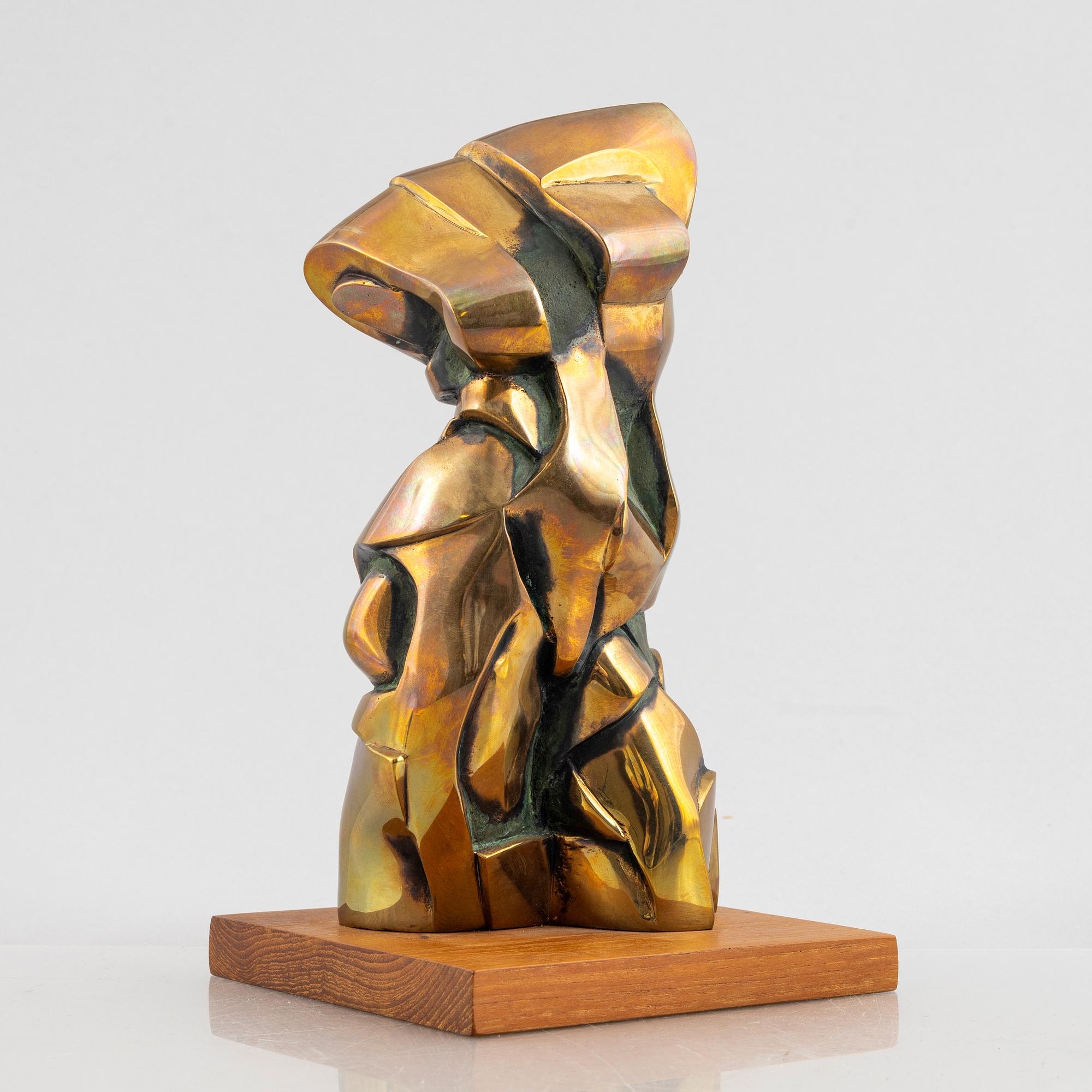 Artwork by Peter Mandl, Torso I, Made of Bronze