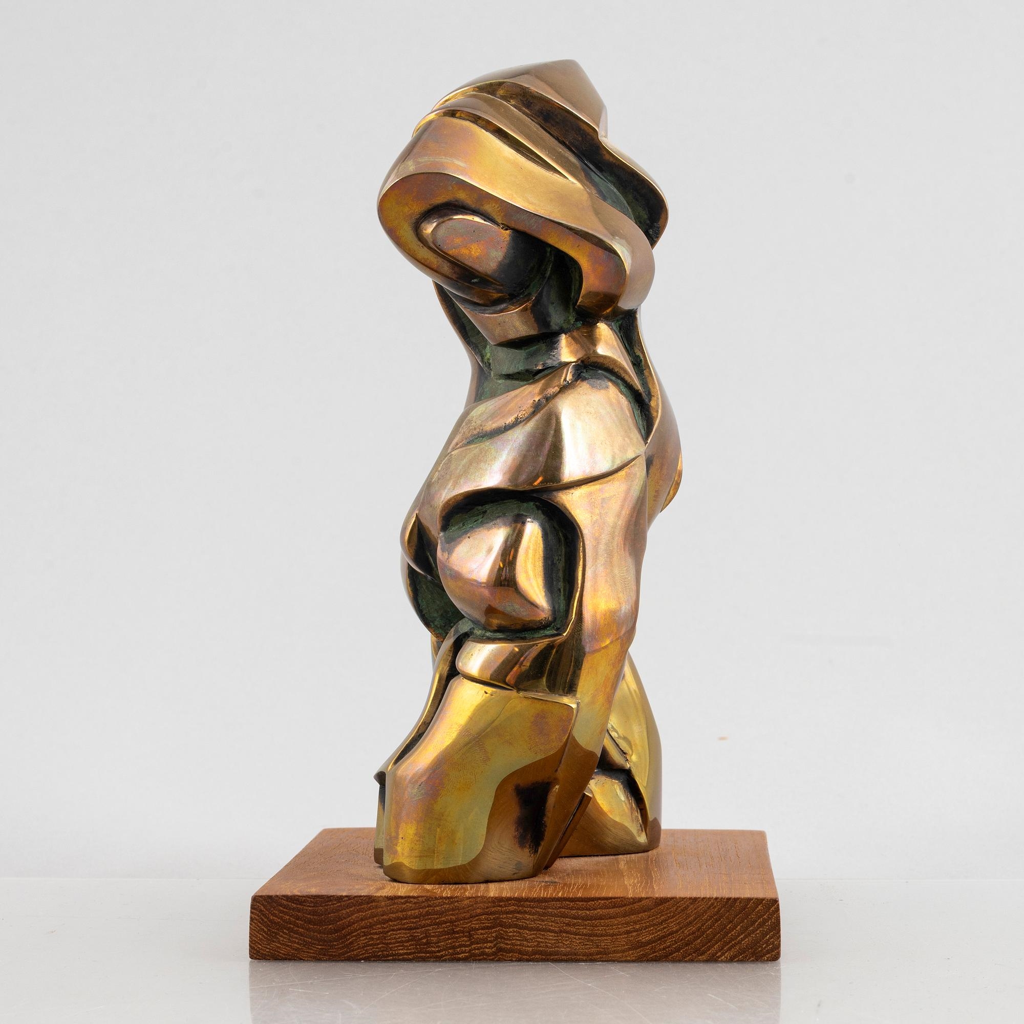 Artwork by Peter Mandl, Torso I, Made of Bronze