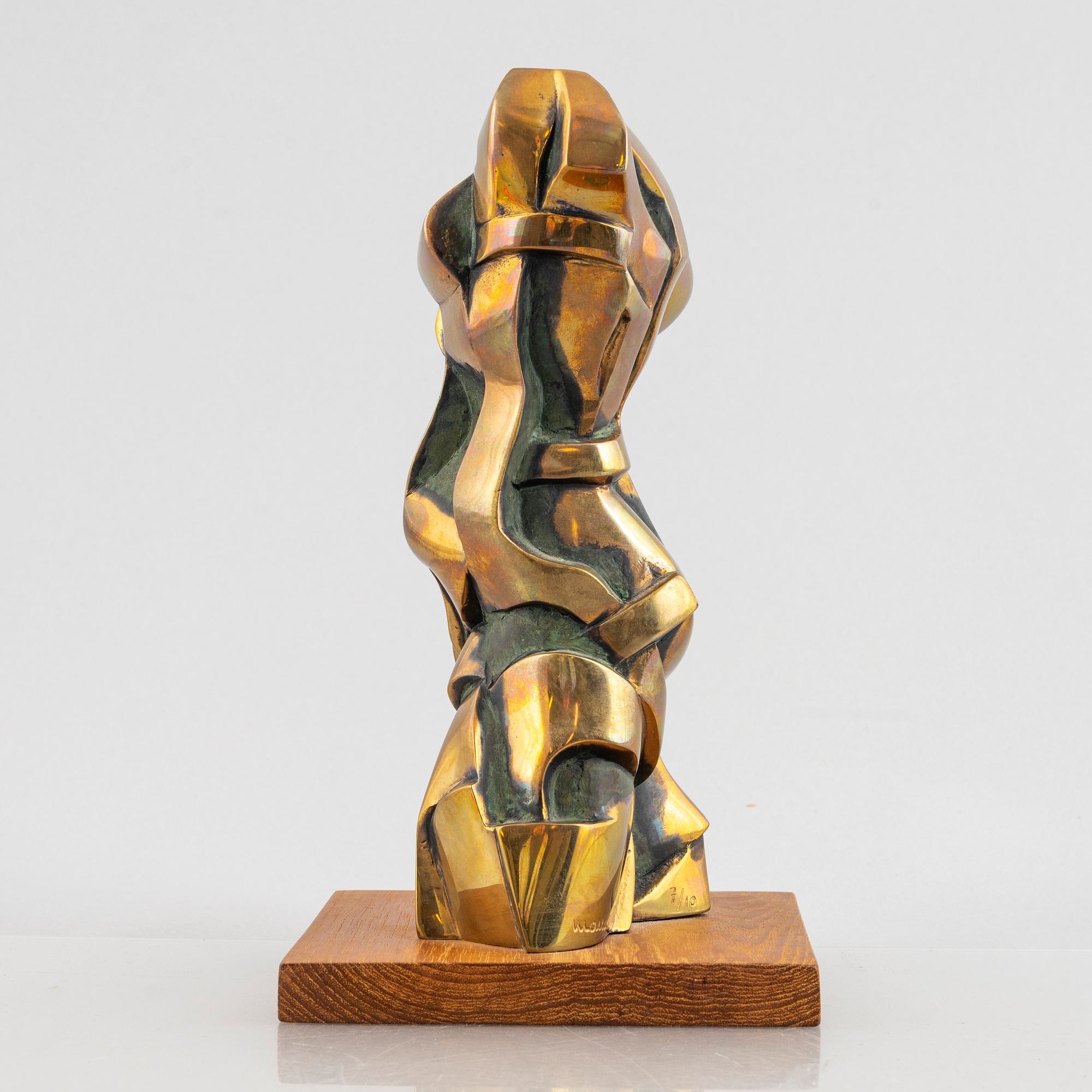 Artwork by Peter Mandl, Torso I, Made of Bronze