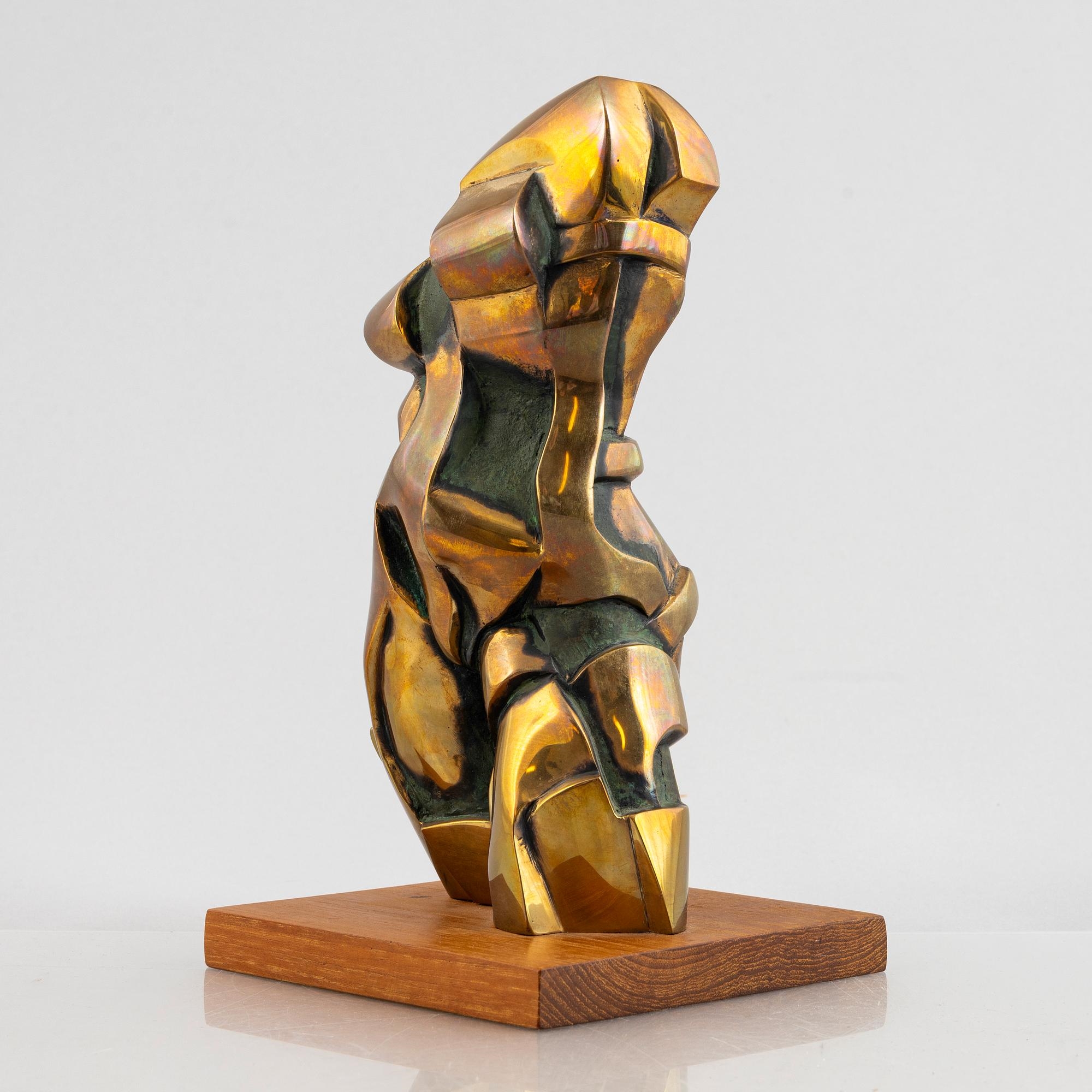 Artwork by Peter Mandl, Torso I, Made of Bronze