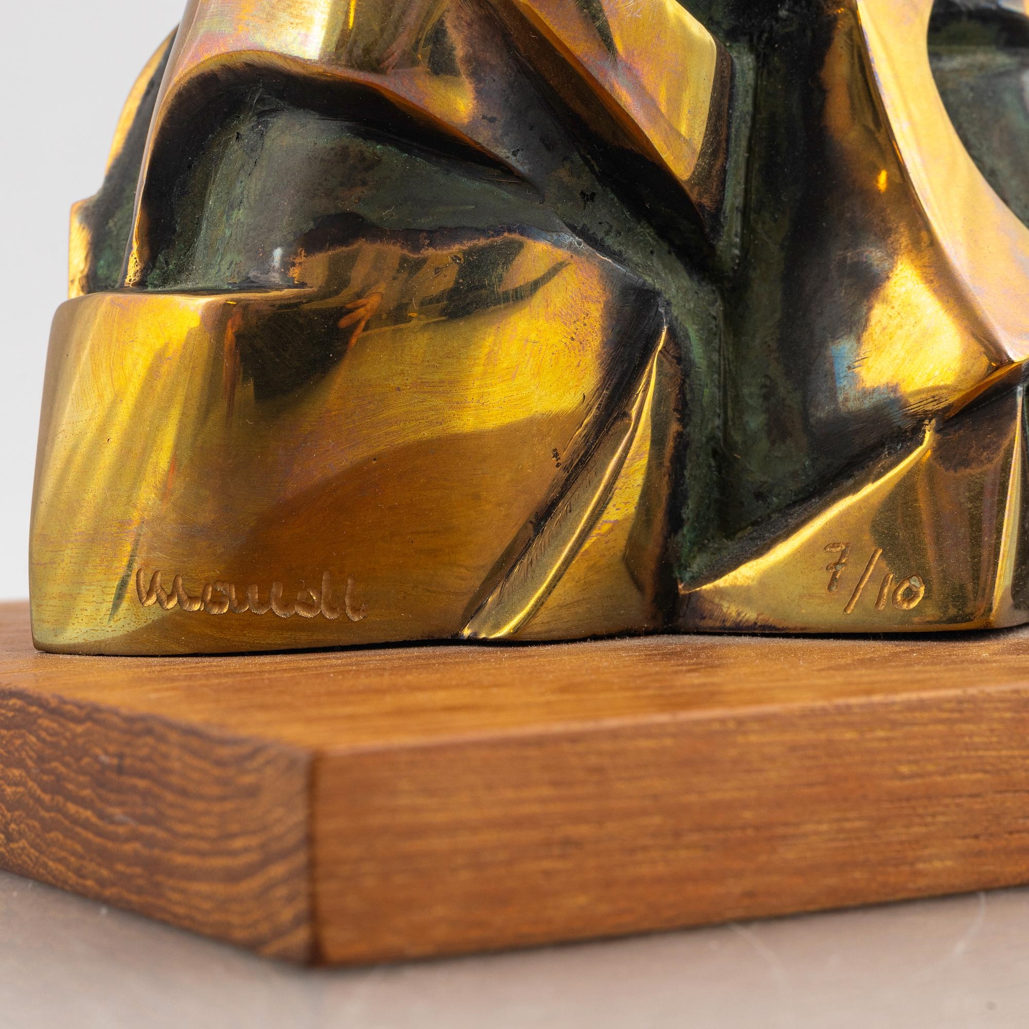 Artwork by Peter Mandl, Torso I, Made of Bronze