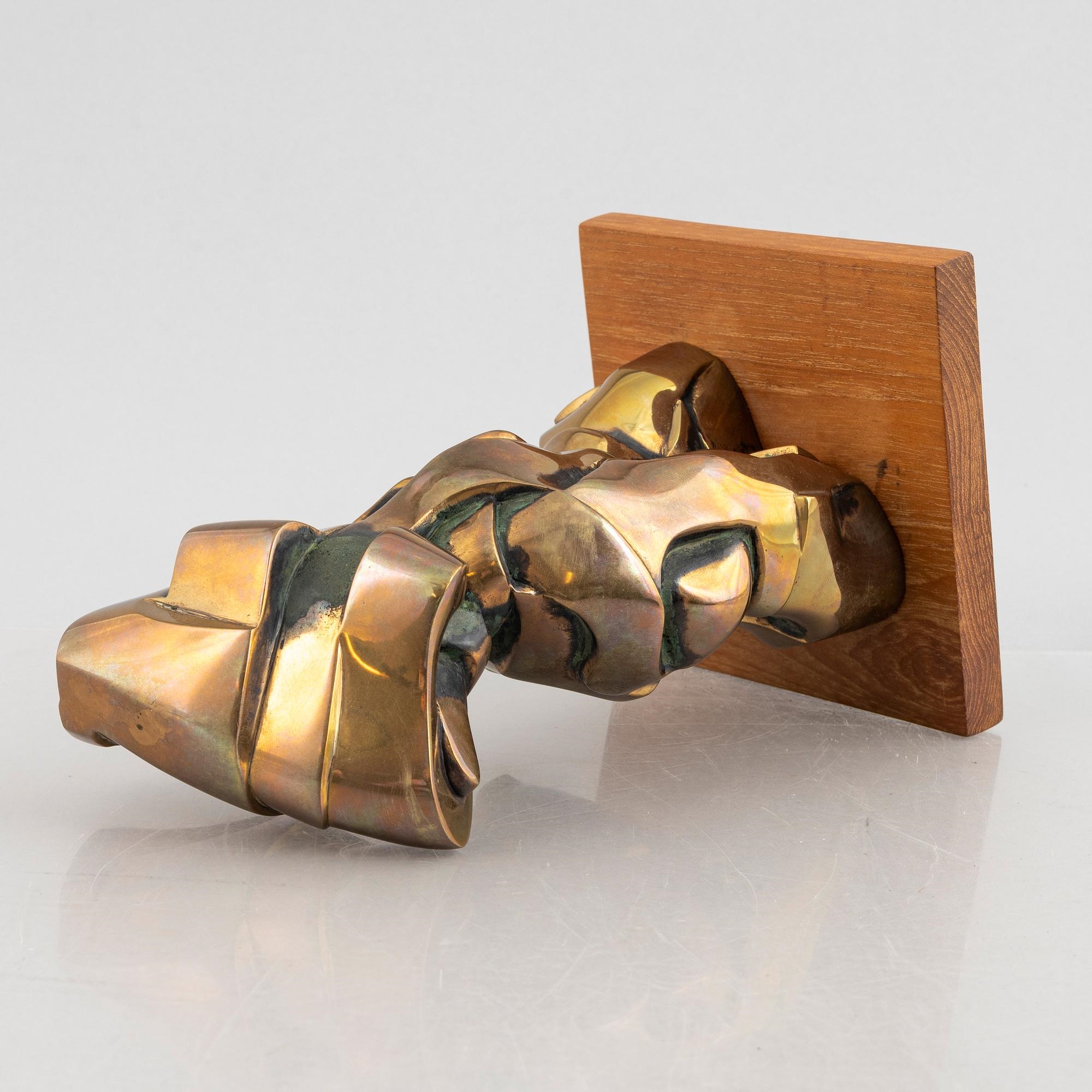 Artwork by Peter Mandl, Torso I, Made of Bronze