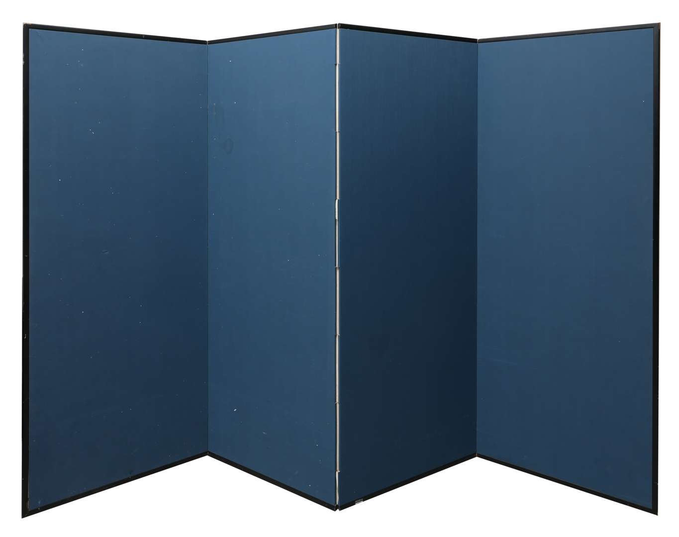 Artwork by Katsumi Kuroki, Japanese room divider 'You may plant a grain for a one year plan, you may plant a tree for a ten year plan, for a lifetime plan you must develop people, Made of Paint