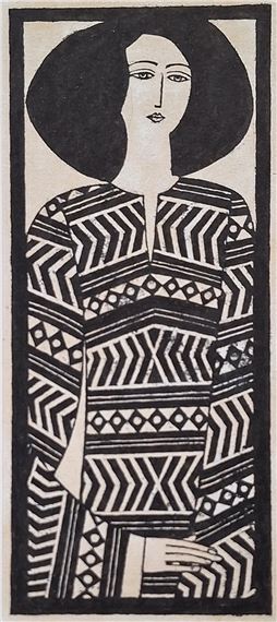 Patterned Lady I;Patterned Lady II - Anthony Gilbert