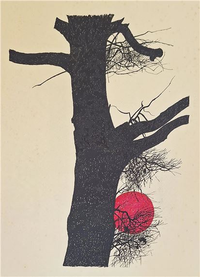 Tree and Sun I;Tree and Sun II