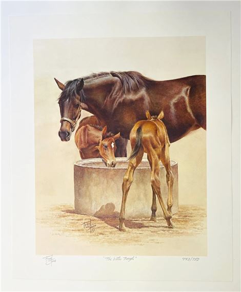 希少FredStoneの絵画95,96年アメリカ年度代表馬Cigar(シガー) 希少FredStoneの絵画95,96年アメリカ年度代表馬Cigar(シガー)