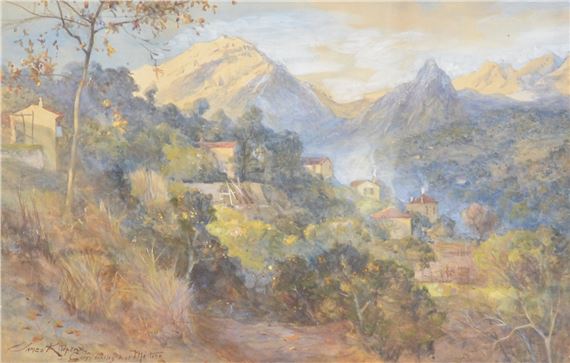 Carpi valley near Mentone by James Scott Kinnear